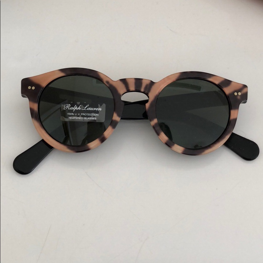Ralph Lauren women’s striped sunglasses. New.